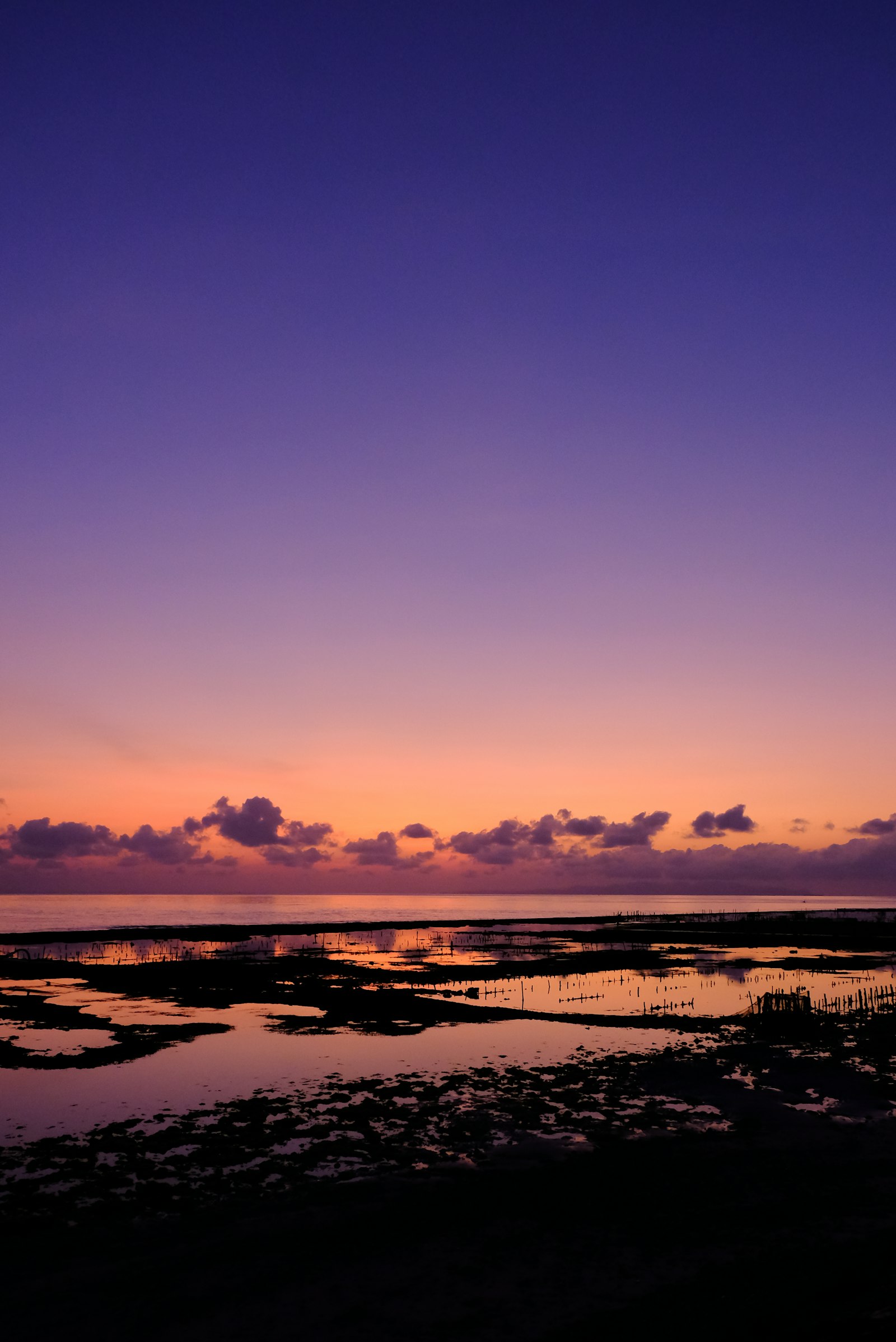 Sunrise over the tide pools, Amed