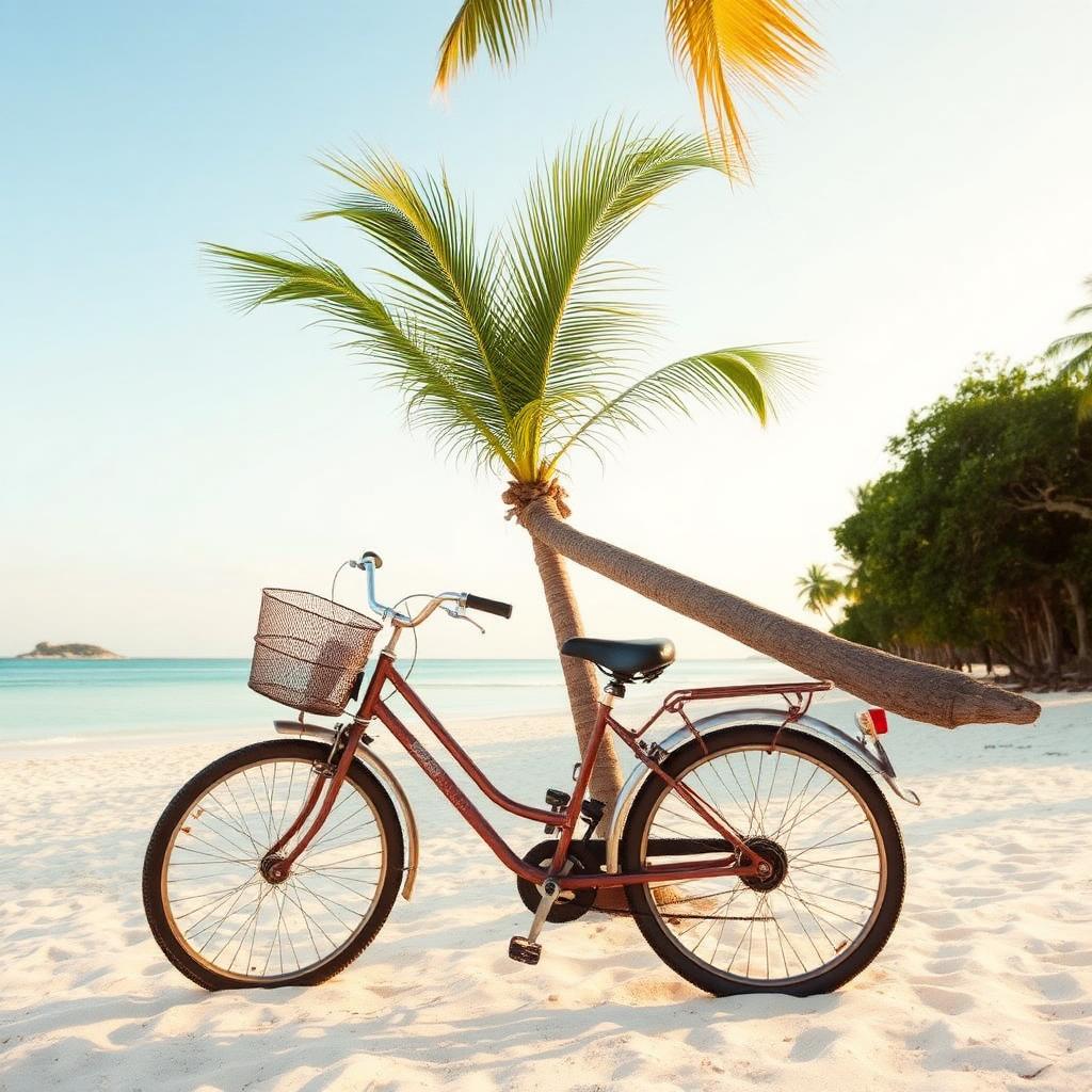 Bicycle on Gili Trawangan