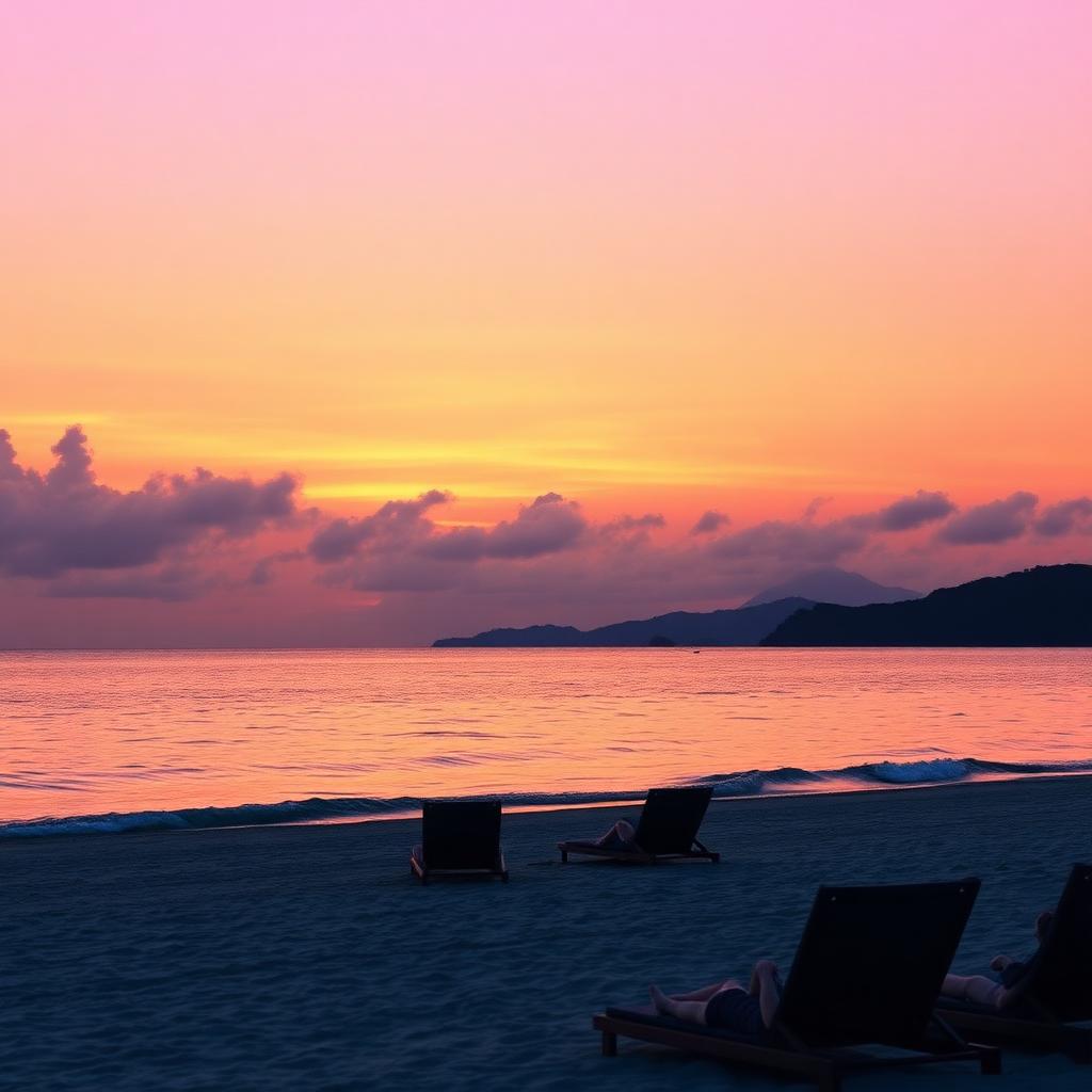 Sunset on Gili Trawangan